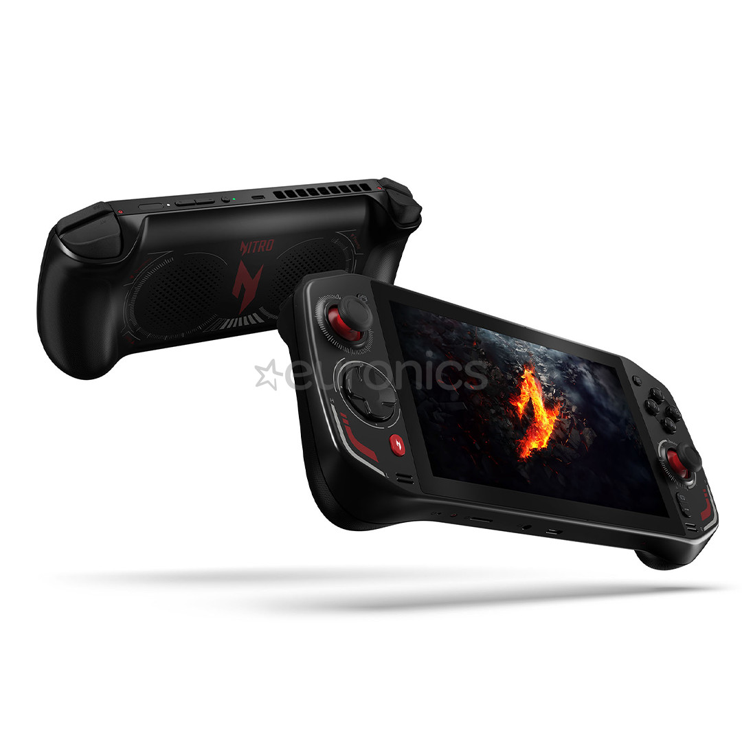 Acer Nitro Blaze 7, 7'', 144 Hz, Ryzen 7, 16 GB, 1 TB, must - Pihuarvuti