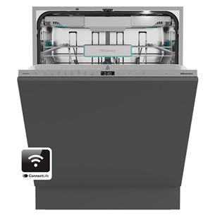 Hisense, 16 place settings - Built-in dishwasher HV673B66