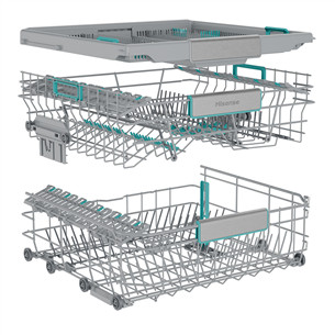 Hisense, 16 place settings - Built-in dishwasher