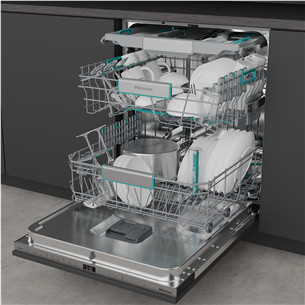 Hisense, 16 place settings - Built-in dishwasher