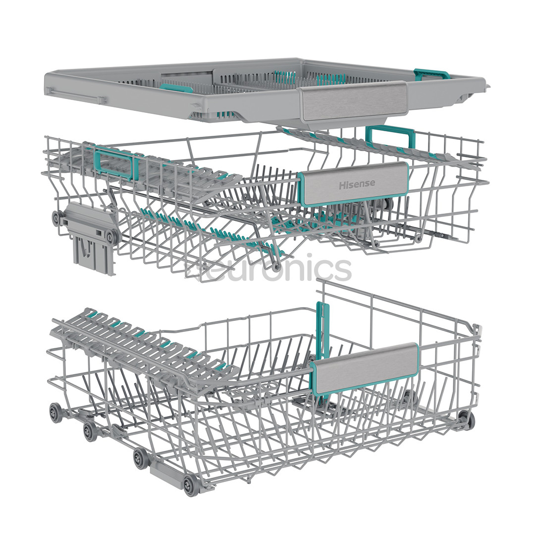 Hisense, 16 комплектов посуды - Интегрируемая посудомоечная машина