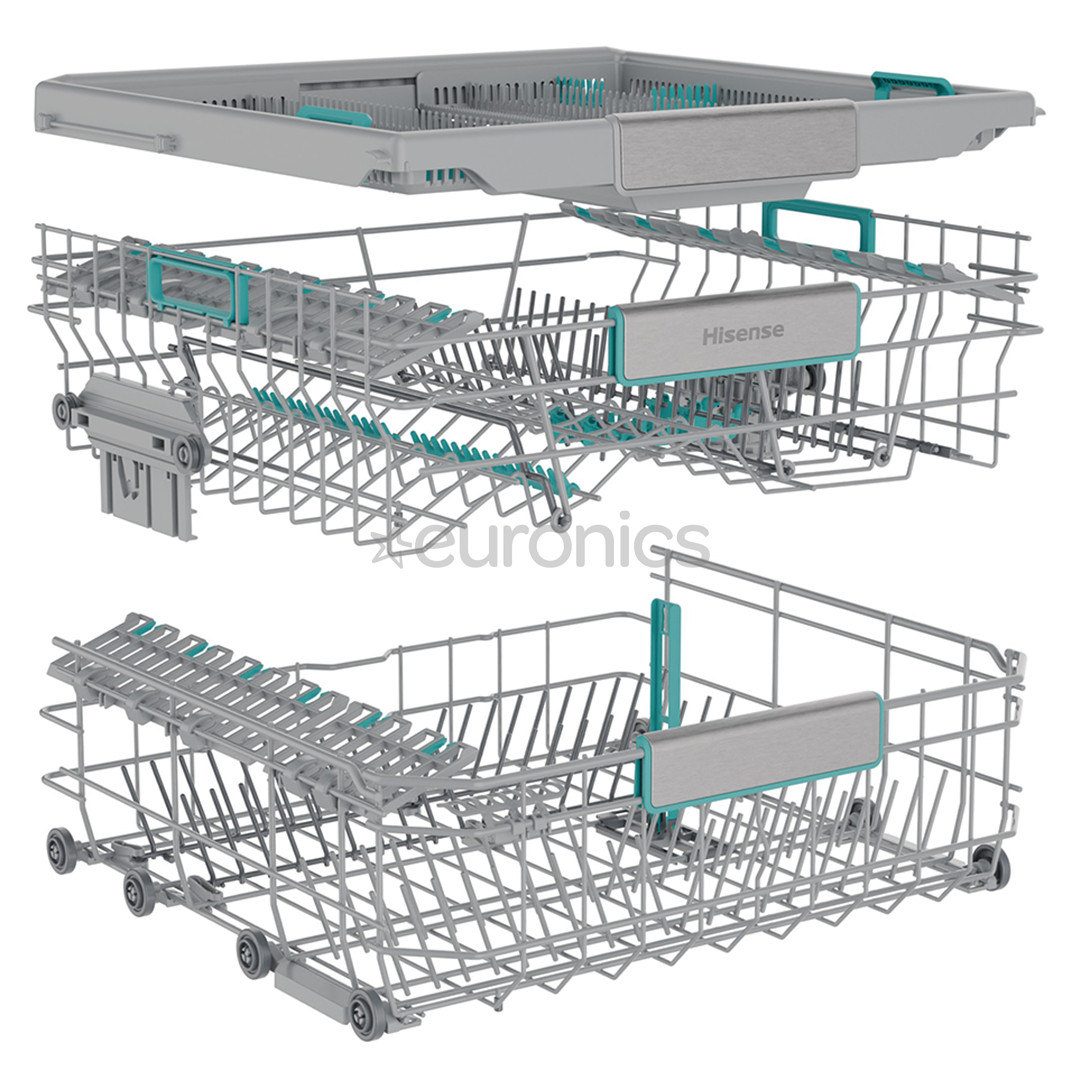 Hisense, 16 place settings - Built-in dishwasher