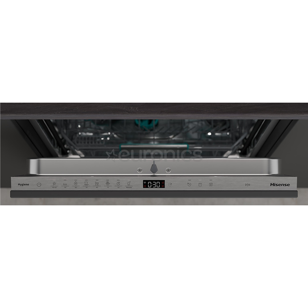 Hisense, 16 place settings - Built-in dishwasher