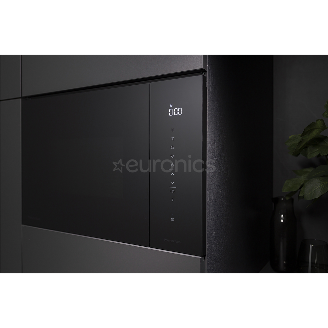 Hisense, 25 L, 1450 W, must - Integreeritav mikrolaineahi grilliga