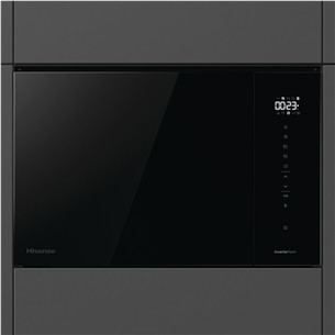 Hisense, 25 L, 1450 W, must - Integreeritav mikrolaineahi grilliga