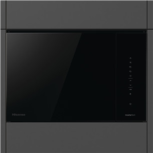 Hisense, 25 L, 1450 W, must - Integreeritav mikrolaineahi grilliga
