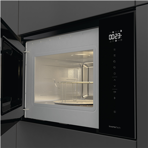 Hisense, 25 L, 1450 W, must - Integreeritav mikrolaineahi grilliga