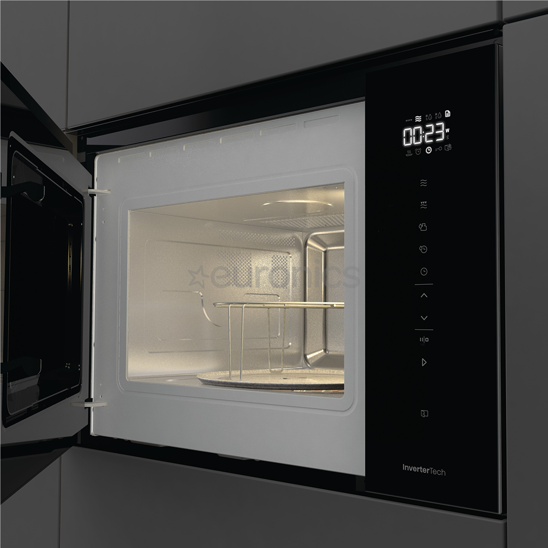 Hisense, 25 L, 1450 W, must - Integreeritav mikrolaineahi grilliga