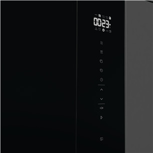 Hisense, 25 L, 1450 W, must - Integreeritav mikrolaineahi grilliga