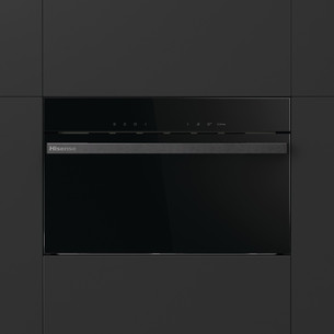 Hisense, 34 L, 1450 W, must - Integreeritav mikrolaineahi grilliga