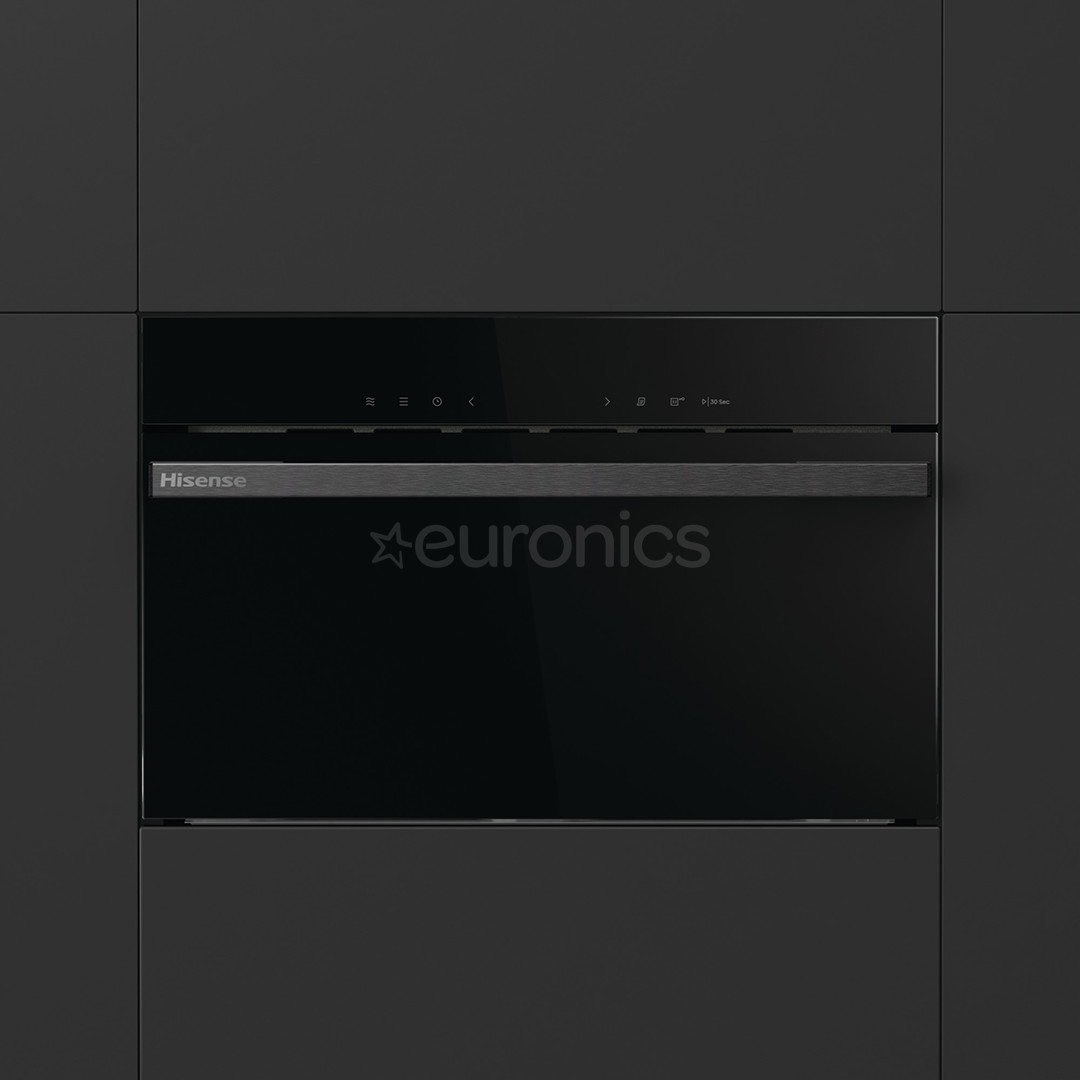 Hisense, 34 L, 1450 W, must - Integreeritav mikrolaineahi grilliga