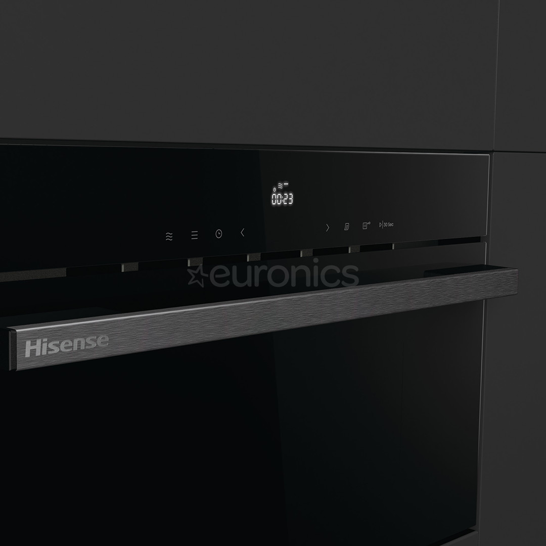 Hisense, 34 L, 1450 W, must - Integreeritav mikrolaineahi grilliga