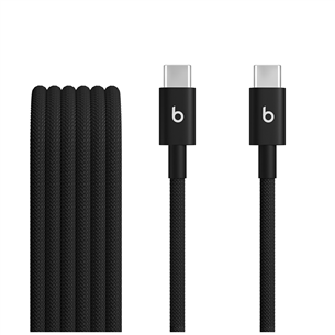 Beats USB-C Woven Cable, 1,5 m, must - Kaabel MDGA4ZM/A
