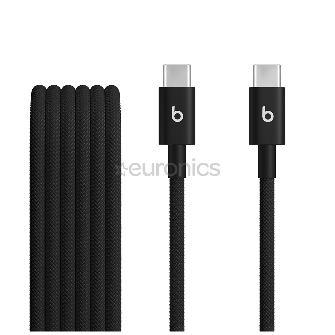 Beats USB-C Woven Cable, 1,5 m, must - Kaabel
