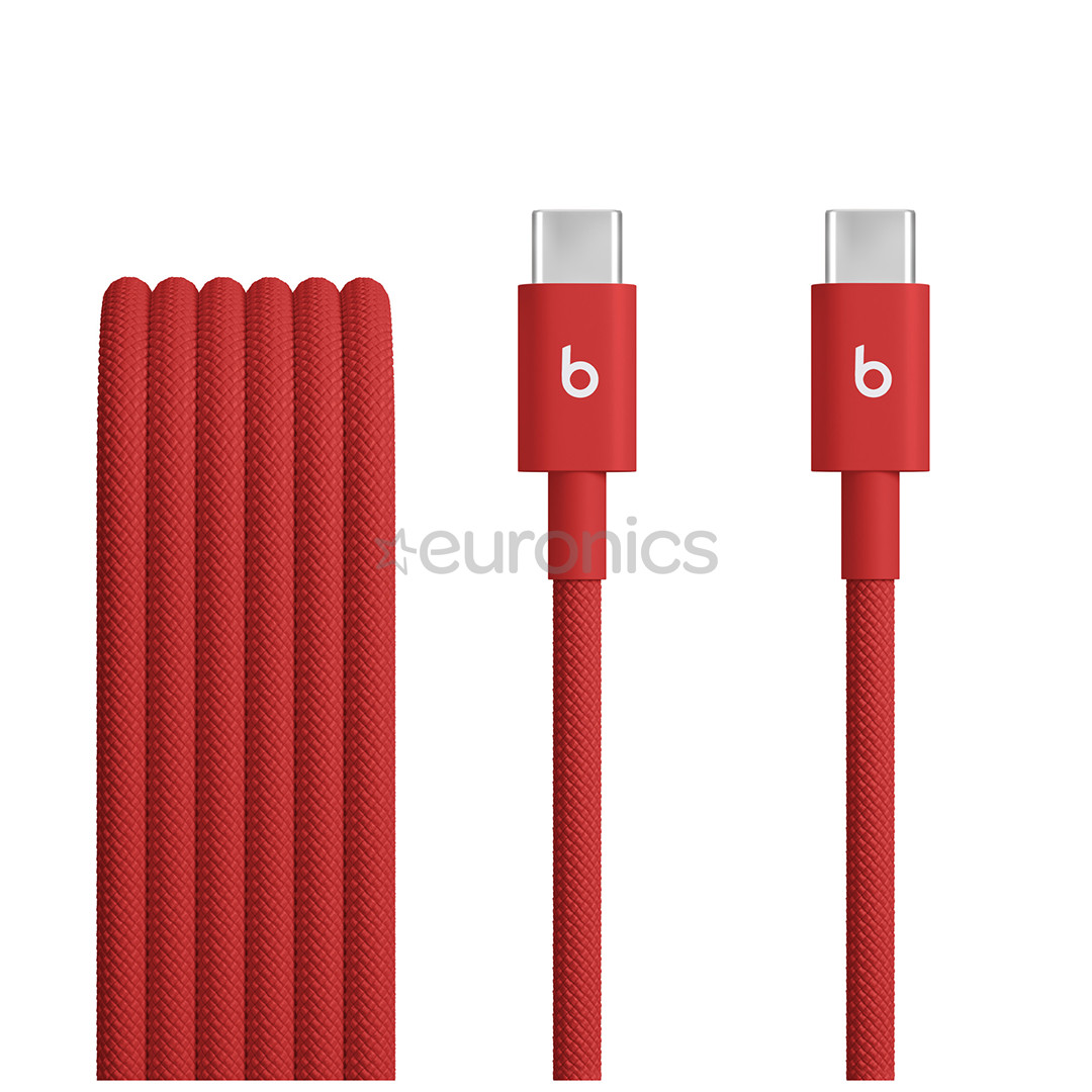 Beats USB-C Woven Cable, 1,5 m, punane - Kaabel