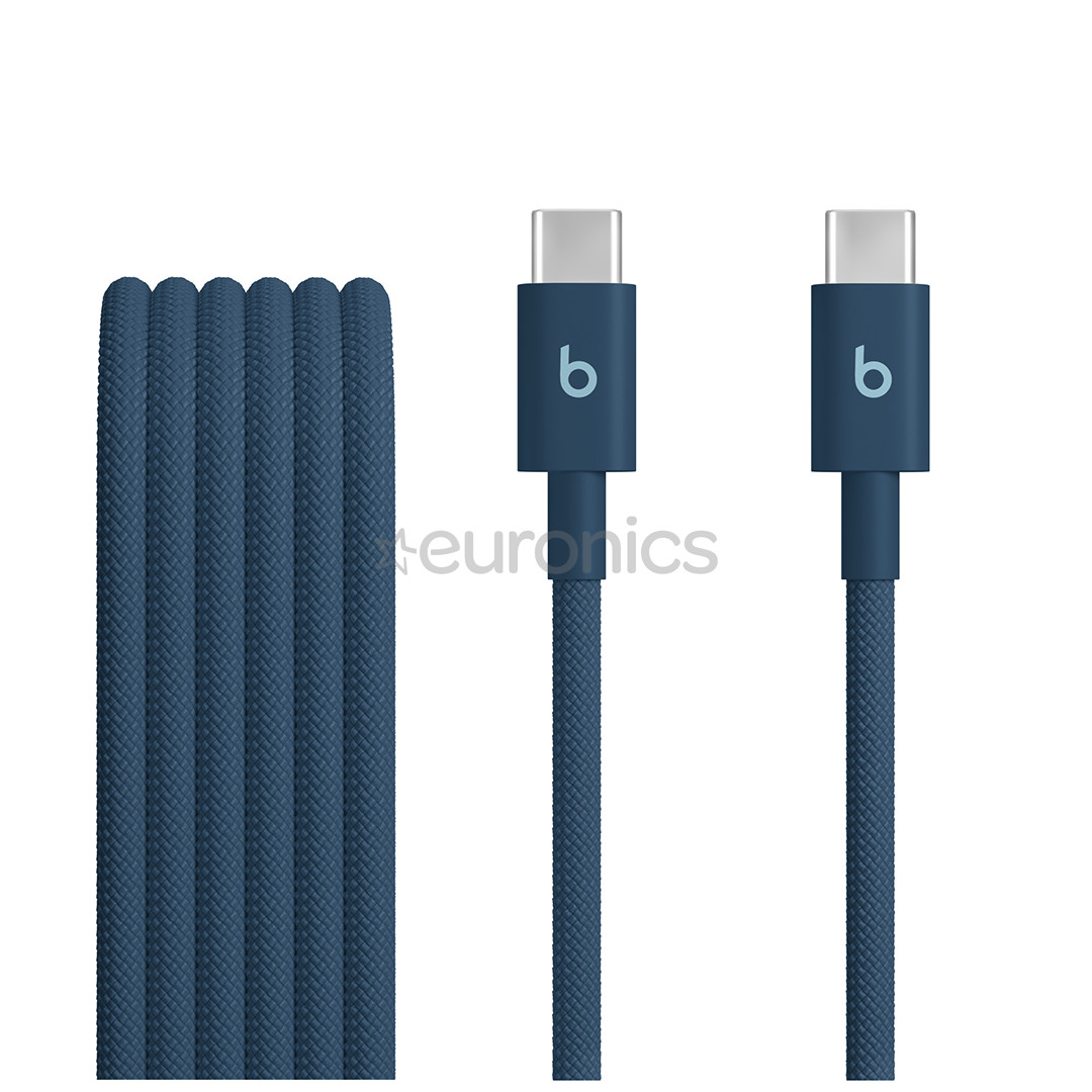 Beats USB-C Woven Cable, 1,5 m, tumesinine - Kaabel