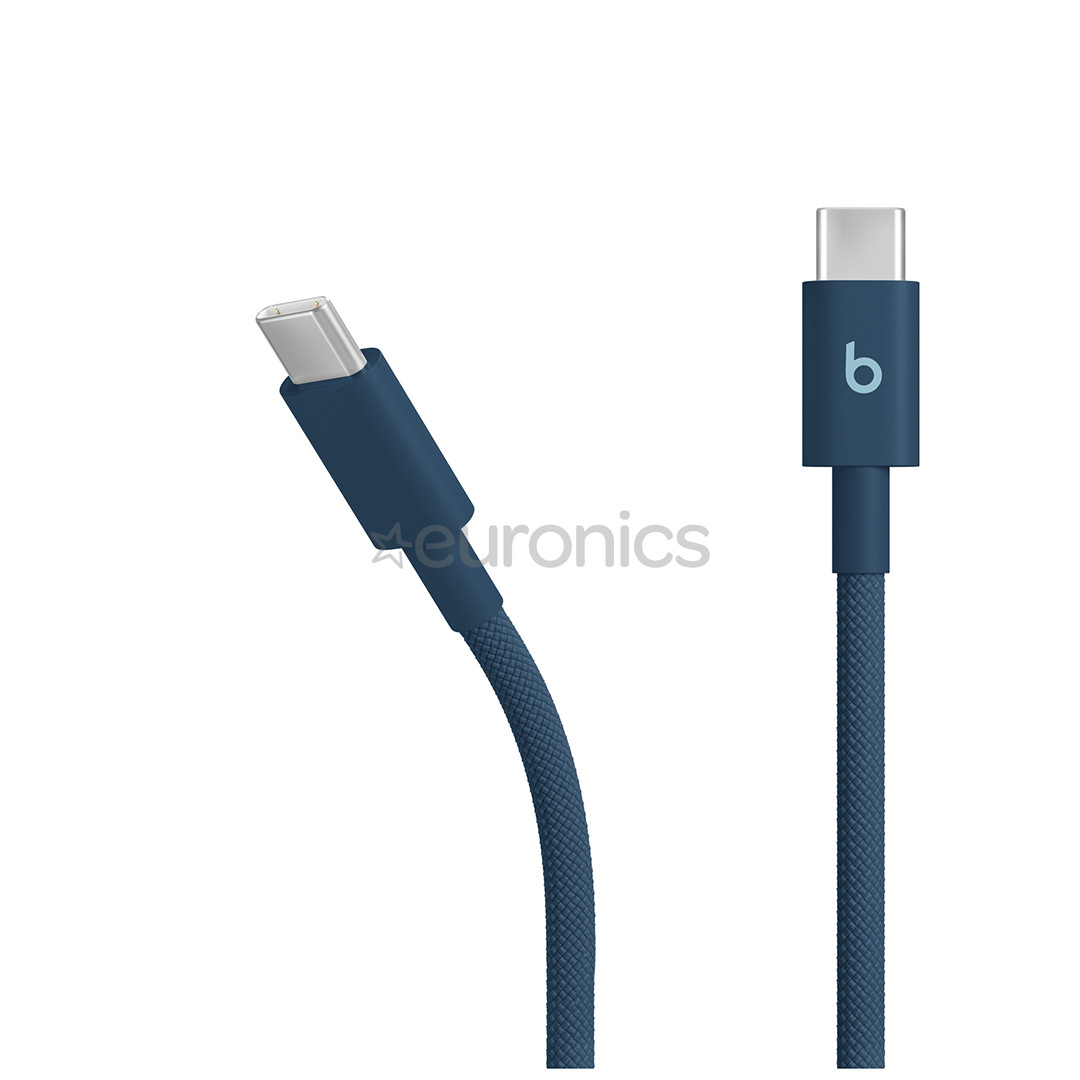 Beats USB-C Woven Cable, 1,5 m, tumesinine - Kaabel