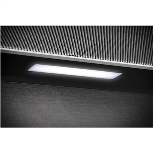 Hisense, 450 m³/h, laius 60 cm, must - Integreeritav õhupuhasti
