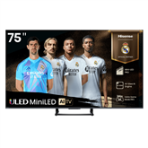 Hisense U7Q, 75'', 4K UHD, Mini LED, must - Teler