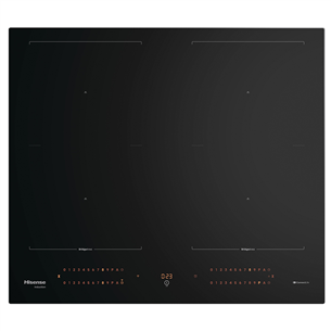 Hisense, width 59.5 cm, black - Built-in induction hob HI6443BSCWF