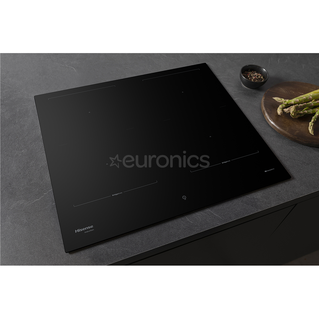 Hisense, width 59.5 cm, black - Built-in induction hob