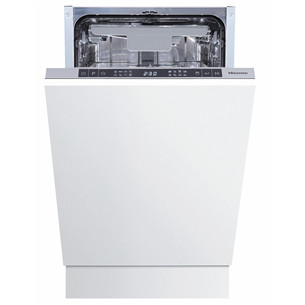 Hisense, 10 place settings - Built-in dishwasher HV583B10AD