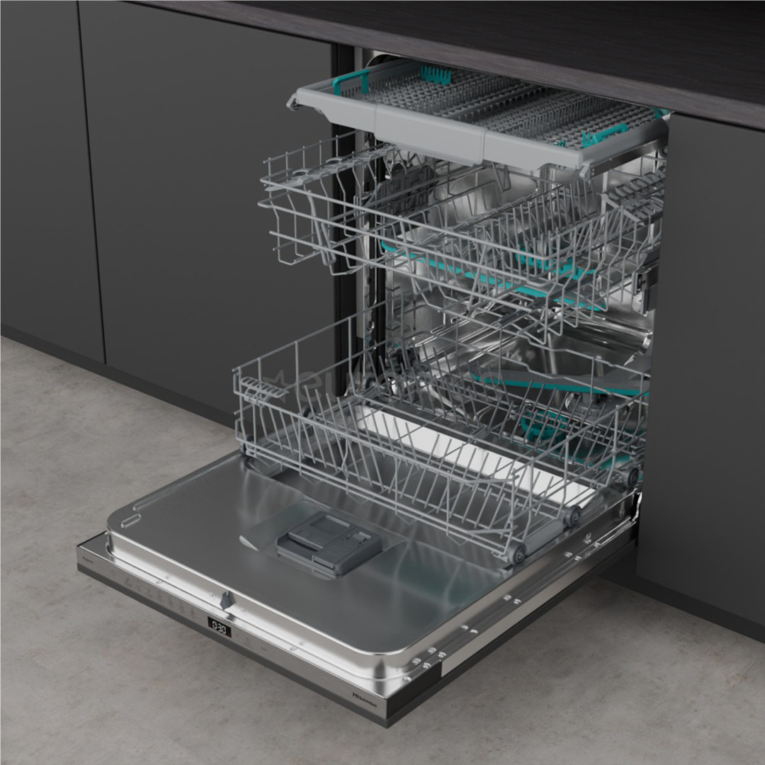 Hisense, 16 place settings - Built-in dishwasher