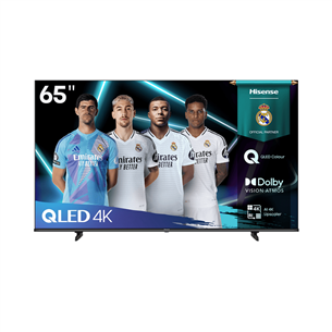 Hisense E7Q, 65'', 4K UHD, QLED, must - Teler 65E7Q