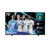 Hisense E7Q, 75'', 4K UHD, QLED, must - Teler