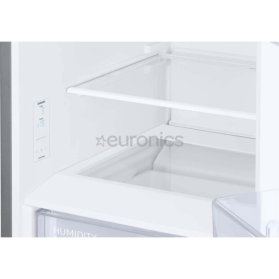 Samsung, No Frost, 344 L, height 186 cm, silver - Refrigerator