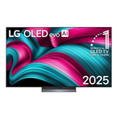 LG OLED evo AI C5, 65'', 4K UHD, OLED, черный - Телевизор