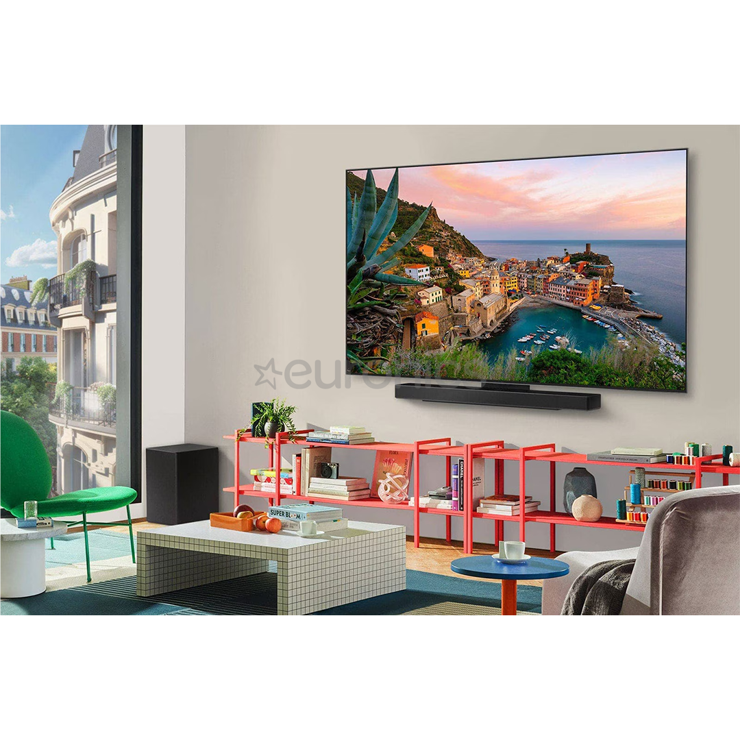 LG OLED evo AI C5, 55'', 4K UHD, OLED must - Teler