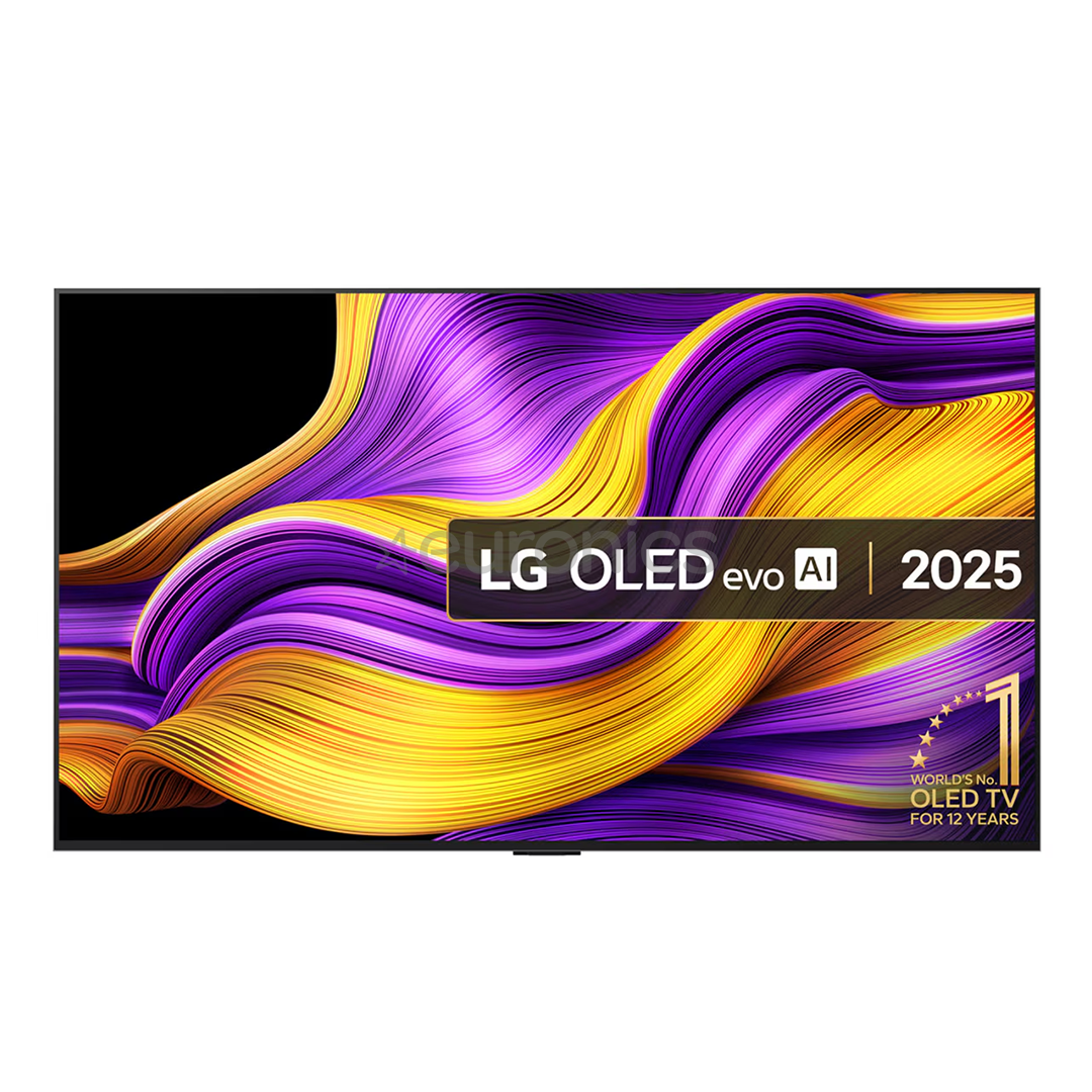 LG OLED evo AI G5, 55'', 4K UHD, OLED, must - Teler