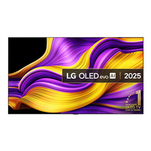 LG OLED evo AI G5, 97'', 4K UHD, OLED, must - Teler OLED97G51LW.AEU
