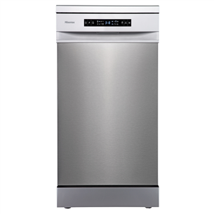Hisense, 10 nõudekomplekti, laius 44.8 cm, hall - Eestlaetav nõudepesumasin HS583B10XAD