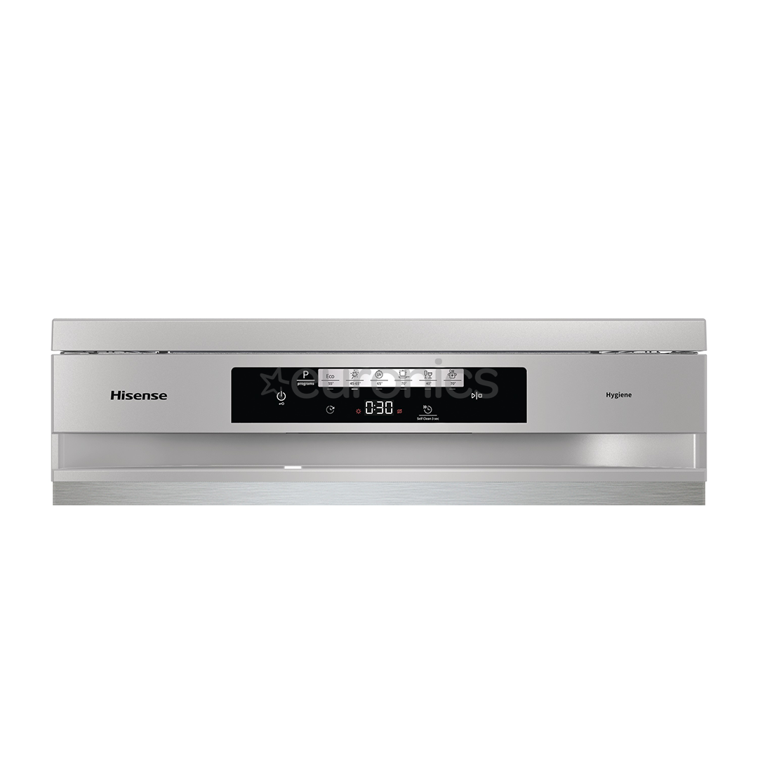 Hisense, 16 nõudekomplekti, laius 60 cm, hall - Eraldiseisev nõudepesumasin