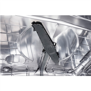 Hisense, 16 place settings, width 60 cm, grey - Free standing dishwasher