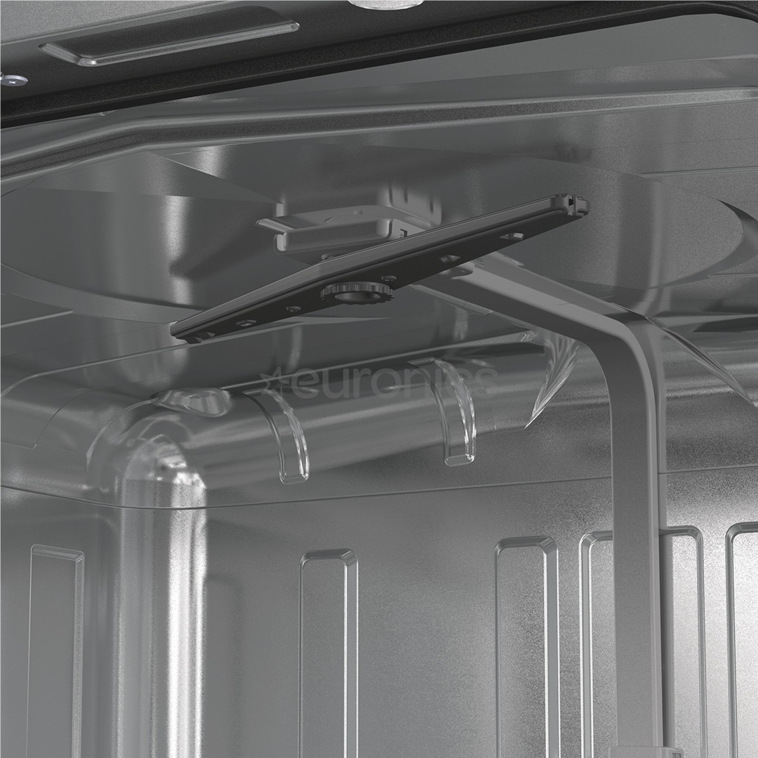 Hisense, 16 place settings, width 60 cm, grey - Free standing dishwasher