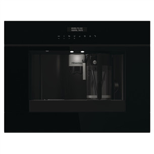 Hisense, black - Built-in espresso machine
