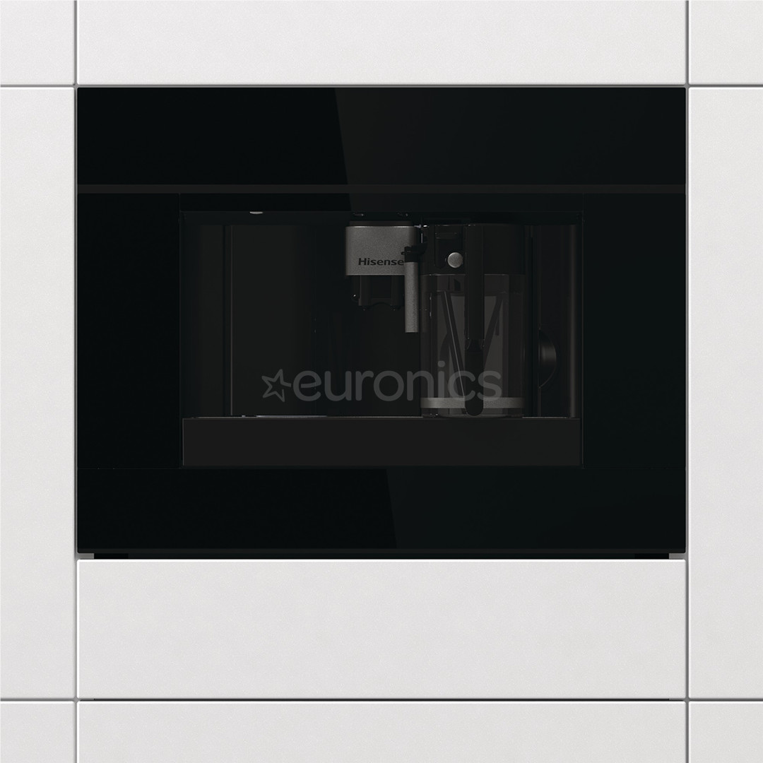 Hisense, black - Built-in espresso machine