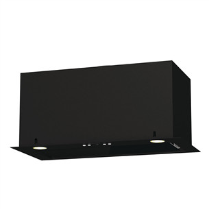 Hisense, 650 m³/h, width 60 cm, black - Built-in cooker hood CH6BI3GB