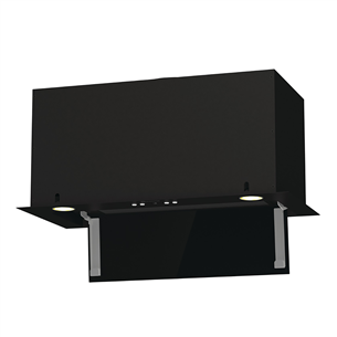 Hisense, 650 м³/ч, ширина 60 см, черный - Интегрируемая вытяжка