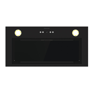 Hisense, 650 м³/ч, ширина 60 см, черный - Интегрируемая вытяжка