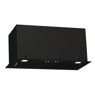 Hisense, 650 m³/h, laius 60 cm, must - Integreeritav õhupuhasti