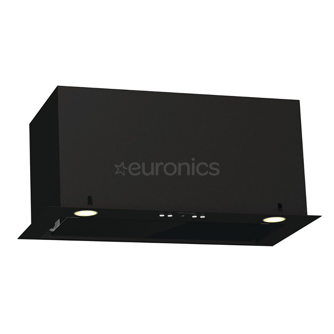 Hisense, 650 m³/h, laius 60 cm, must - Integreeritav õhupuhasti