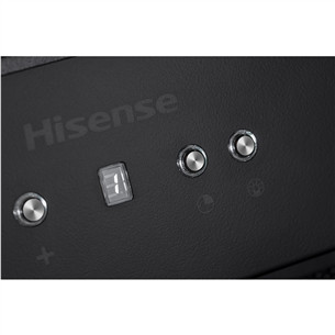 Hisense, 650 m³/h, laius 60 cm, must - Integreeritav õhupuhasti