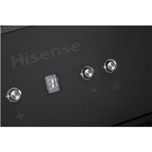 Hisense, 650 м³/ч, ширина 60 см, черный - Интегрируемая вытяжка