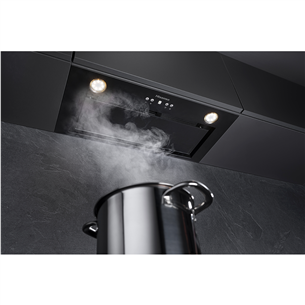 Hisense, 650 м³/ч, ширина 60 см, черный - Интегрируемая вытяжка