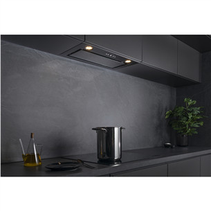 Hisense, 650 m³/h, laius 60 cm, must - Integreeritav õhupuhasti