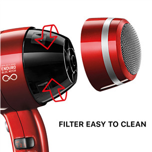 Valera Swiss Power4ever, 2400 W, punane - Föön